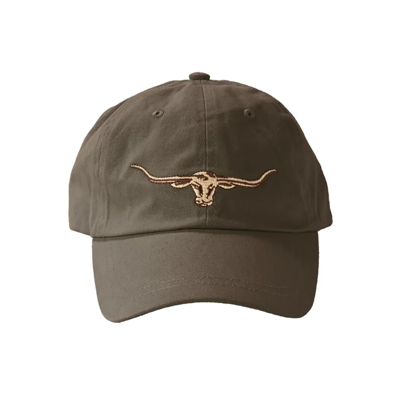 RM Williams Steers Head Logo Cap Silt-3